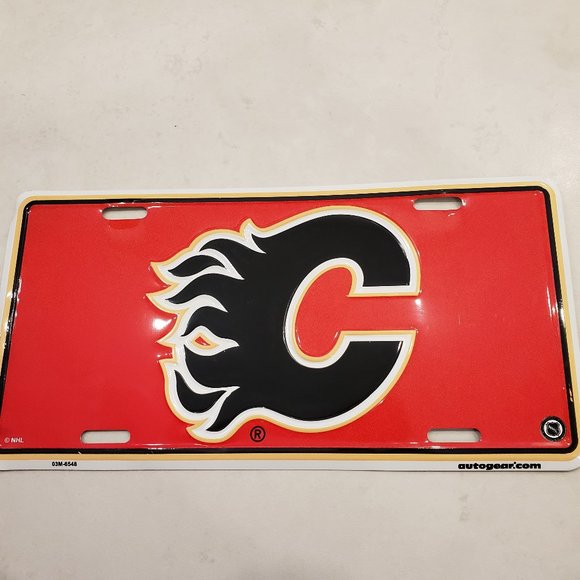 Calgary Flames license plate - NHL licensed - Picture 1 of 1
